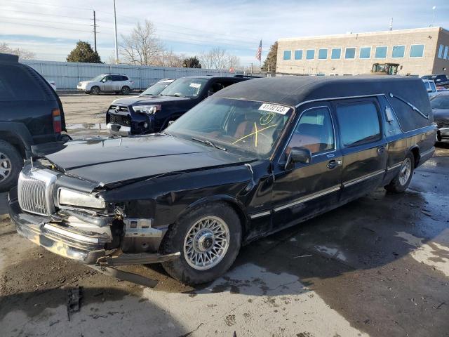 1LNLM81W1TY663176 - 1996 LINCOLN TOWN CAR EXECUTIVE BLACK photo 1