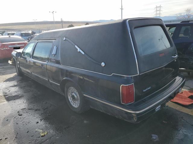 1LNLM81W1TY663176 - 1996 LINCOLN TOWN CAR EXECUTIVE BLACK photo 2