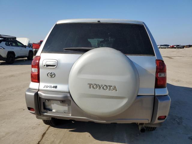 JTEGD20V140022620 - 2004 TOYOTA RAV4 SILVER photo 6