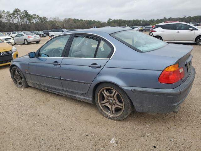 WBAAV53481FT02990 - 2001 BMW 3 SERIES I BLUE photo 2