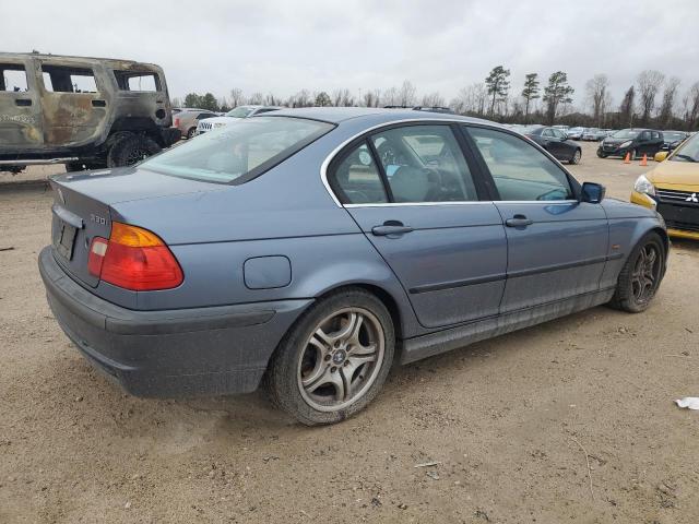 WBAAV53481FT02990 - 2001 BMW 3 SERIES I BLUE photo 3