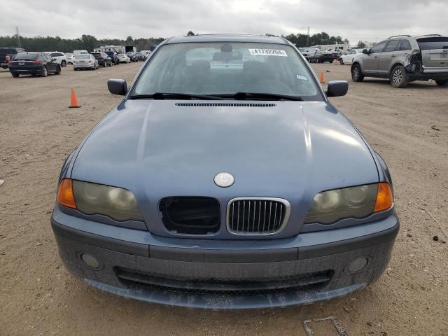 WBAAV53481FT02990 - 2001 BMW 3 SERIES I BLUE photo 5