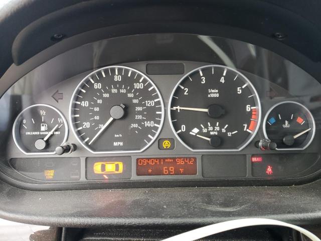 WBAAV53481FT02990 - 2001 BMW 3 SERIES I BLUE photo 9