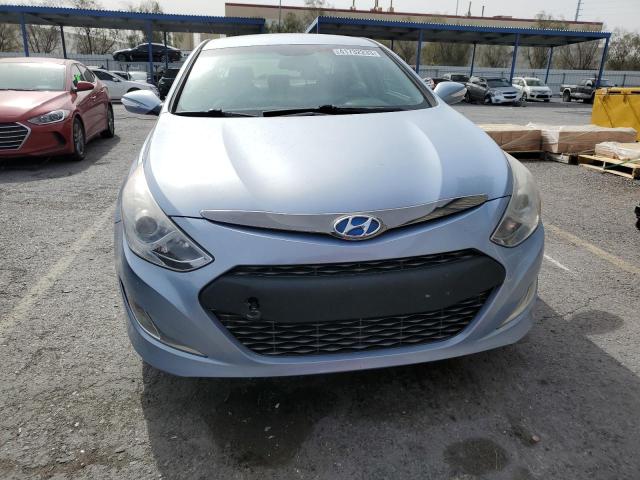 KMHEC4A43DA076331 - 2013 HYUNDAI SONATA HYBRID BLUE photo 5