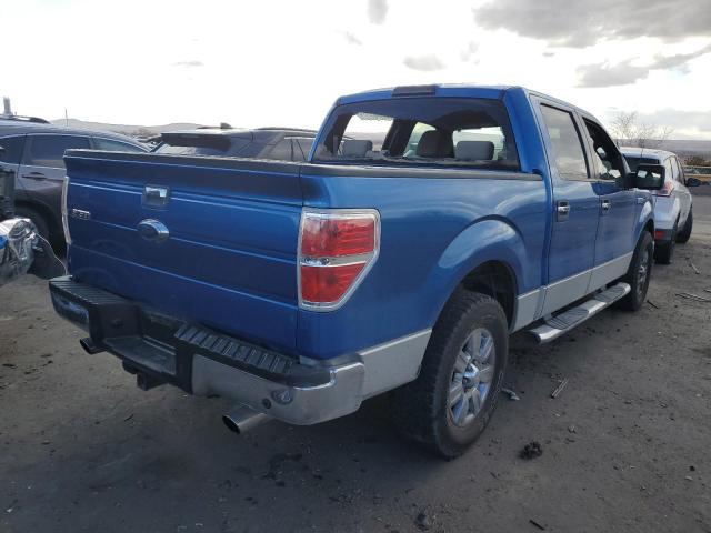 1FTRW12859FB20983 - 2009 FORD F150 SUPER BLUE photo 3