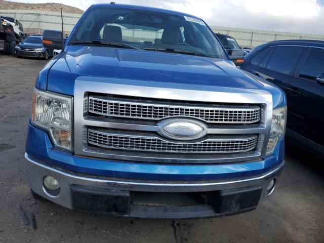 1FTRW12859FB20983 - 2009 FORD F150 SUPER BLUE photo 5