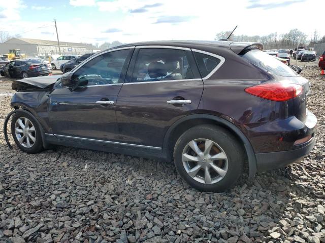 JNKAJ09F48M354731 - 2008 INFINITI EX35 BASE Բորդո լուսանկար 2