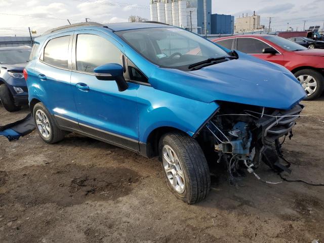 MAJ3P1TE0JC217527 - 2018 FORD ECOSPORT SE BLUE photo 4