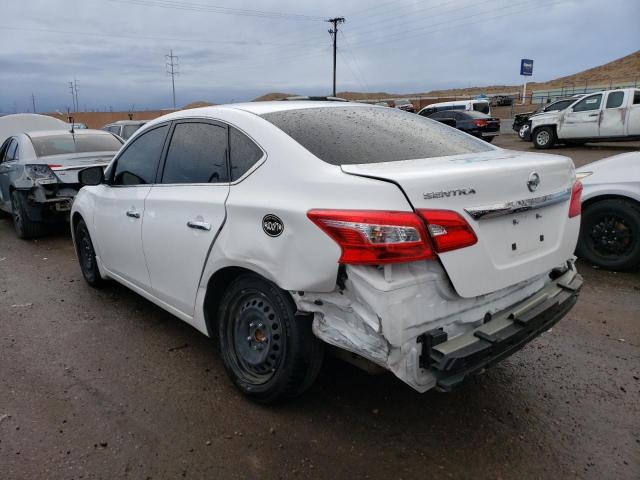 3N1AB7AP8GY314016 - 2016 NISSAN SENTRA SV S WHITE photo 2