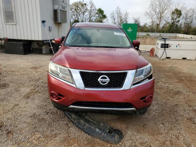 5N1AR2MN1EC643714 - 2014 NISSAN PATHFINDER S RED photo 5