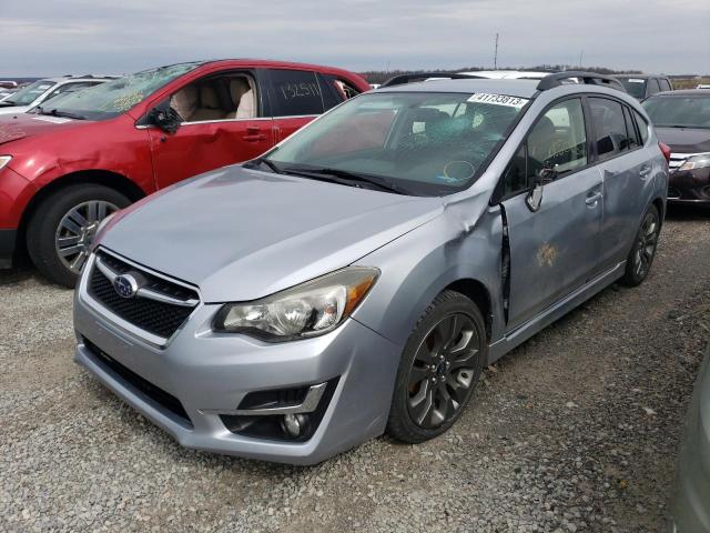 JF1GPAT63F8329324 - 2015 SUBARU IMPREZA SPORT SILVER photo 1