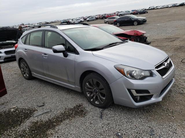 JF1GPAT63F8329324 - 2015 SUBARU IMPREZA SPORT SILVER photo 4