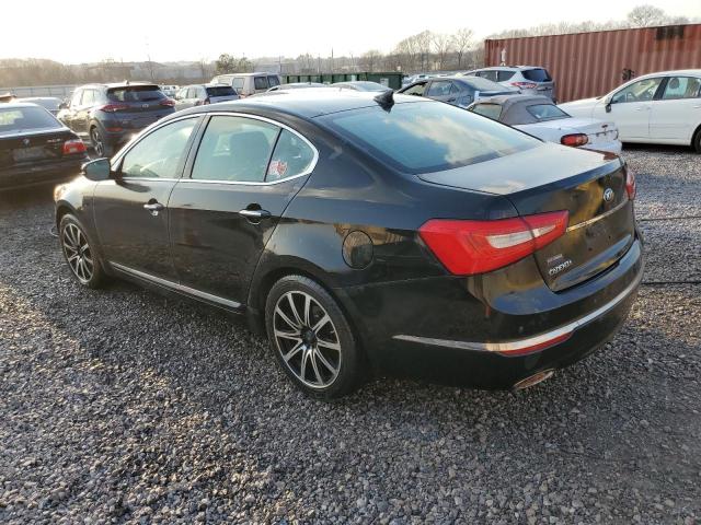 KNALN4D75F5176290 - 2015 KIA CADENZA PREMIUM BLACK photo 2