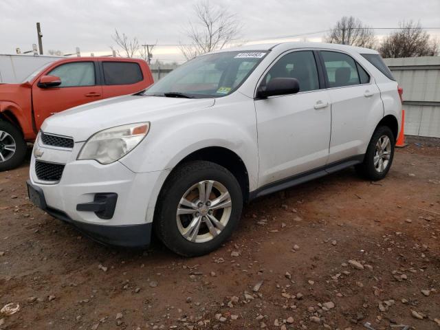 2GNALBEK1C6140725 - 2012 CHEVROLET EQUINOX WHITE photo 1