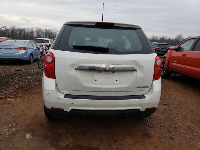 2GNALBEK1C6140725 - 2012 CHEVROLET EQUINOX WHITE photo 6