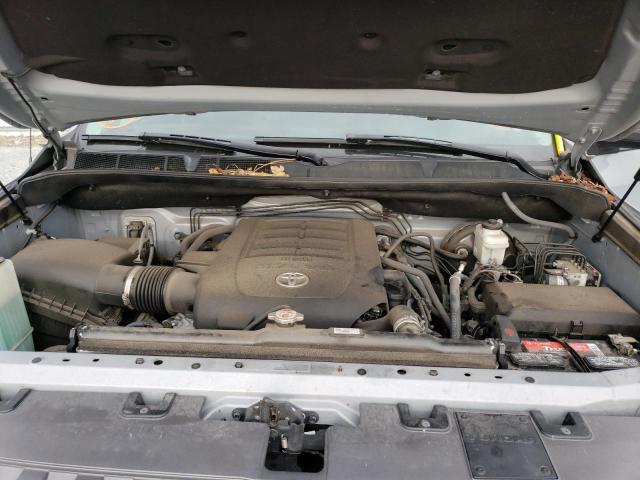 5TFEY5F14KX247981 - 2019 TOYOTA TUNDRA CREWMAX SR5 GRAY photo 11