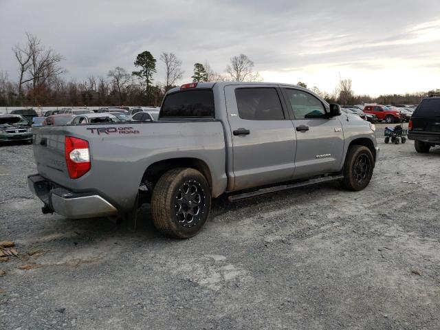 5TFEY5F14KX247981 - 2019 TOYOTA TUNDRA CREWMAX SR5 GRAY photo 3