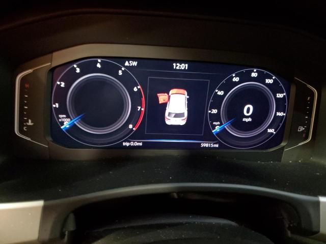 1V2WE2CA5PC219314 - 2023 VOLKSWAGEN ATLAS CROS SE Чорний фото 9