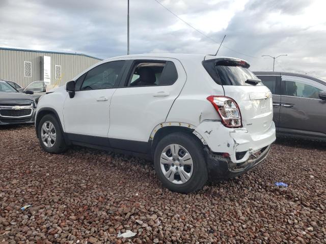 KL7CJKSB7HB239577 - 2017 CHEVROLET TRAX LS WHITE photo 2