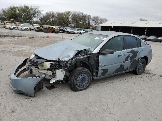 1G8AZ52F13Z114284 - 2003 SATURN ION LEVEL 2 BLUE photo 1