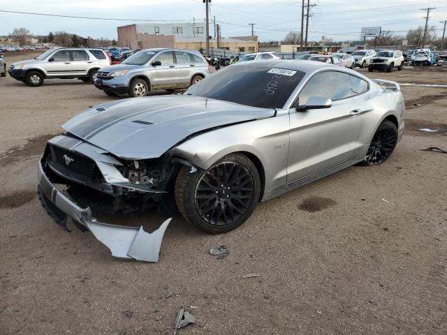 1FA6P8CF3L5158642 - 2020 FORD MUSTANG GT SILVER photo 1