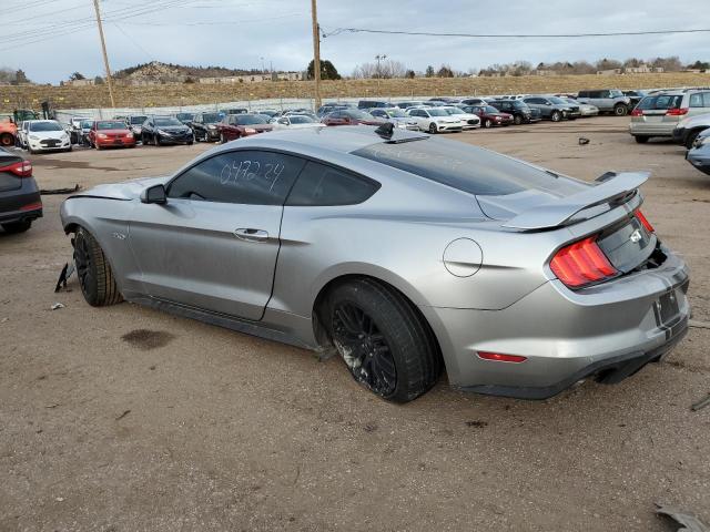 1FA6P8CF3L5158642 - 2020 FORD MUSTANG GT SILVER photo 2