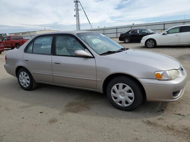 1NXBR12E02Z613689 - 2002 TOYOTA COROLLA CE SILVER photo 4