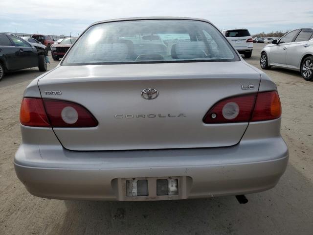 1NXBR12E02Z613689 - 2002 TOYOTA COROLLA CE SILVER photo 6