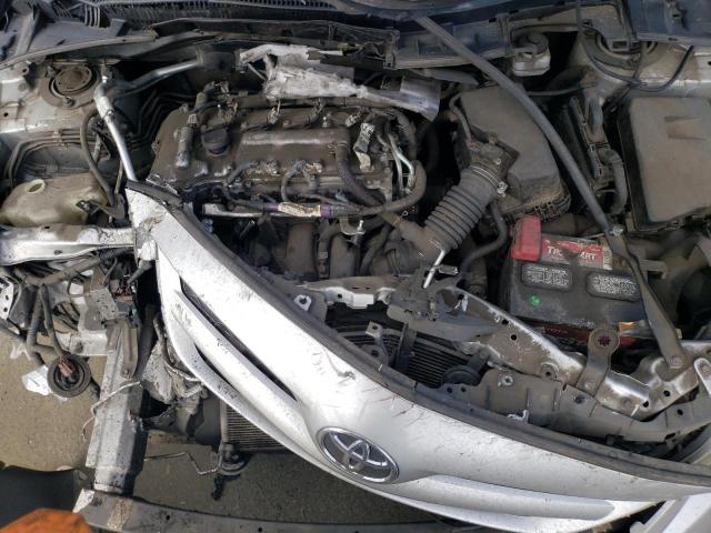 5YFBU4EE2CP053088 - 2012 TOYOTA COROLLA BASE SILVER photo 11
