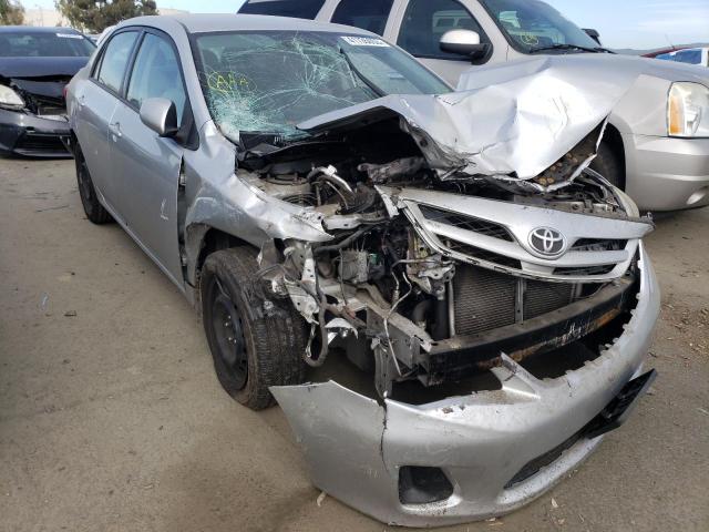 5YFBU4EE2CP053088 - 2012 TOYOTA COROLLA BASE SILVER photo 4