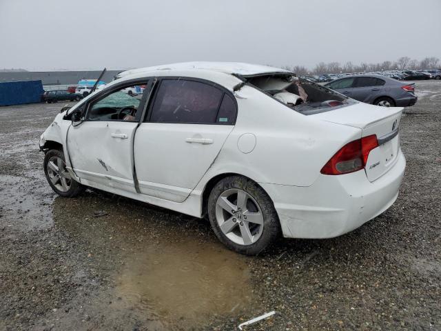 2HGFA16649H525890 - 2009 HONDA CIVIC LX-S Ақ фото 2