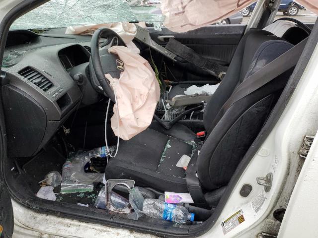 2HGFA16649H525890 - 2009 HONDA CIVIC LX-S Ақ фото 7