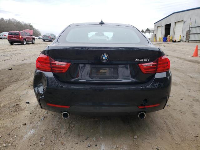 WBA4B1C56GG242945 - 2016 BMW 435 I GRAN COUPE BLACK photo 6