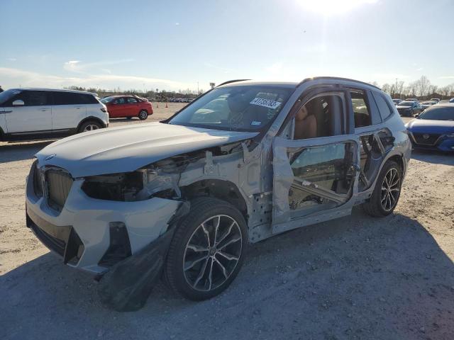 5UX53DP08N9L70267 - 2022 BMW X3 XDRIVE30I GRAY photo 1