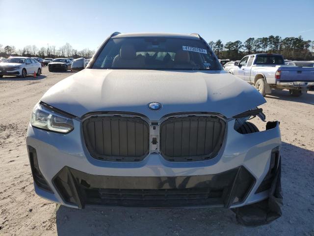 5UX53DP08N9L70267 - 2022 BMW X3 XDRIVE30I GRAY photo 5