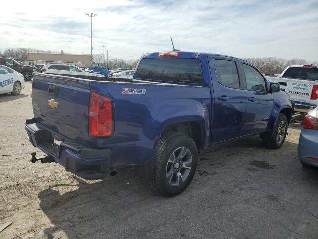 1GCGTCE37F1231555 - 2015 CHEVROLET COLORADO Z71 BLUE photo 3