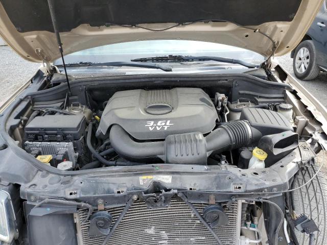 1C4RJEAG6EC185562 - 2014 JEEP GRAND CHER TAN photo 11