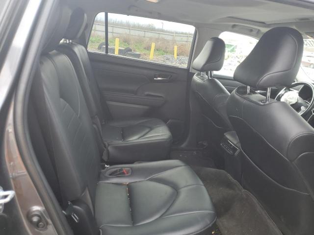 5TDGZRBH8LS009980 - 2020 TOYOTA HIGHLANDER XLE GRAY photo 10