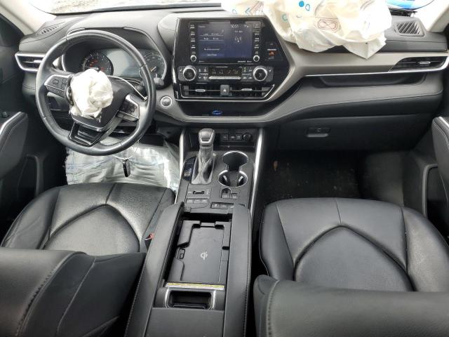 5TDGZRBH8LS009980 - 2020 TOYOTA HIGHLANDER XLE GRAY photo 8