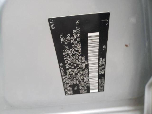 JTLZE4FE8CJ026092 - 2012 TOYOTA SCION XB Gümüş fotoğraf 12