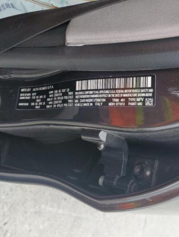 ZASFAKBN7J7B80184 - 2018 ALFA ROMEO STELVIO TI BROWN photo 14