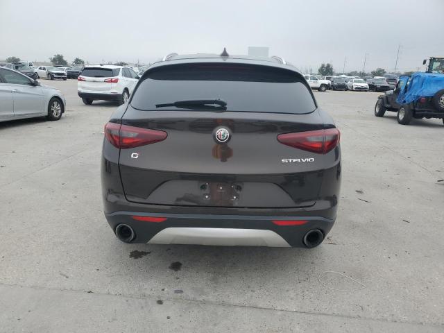 ZASFAKBN7J7B80184 - 2018 ALFA ROMEO STELVIO TI BROWN photo 6