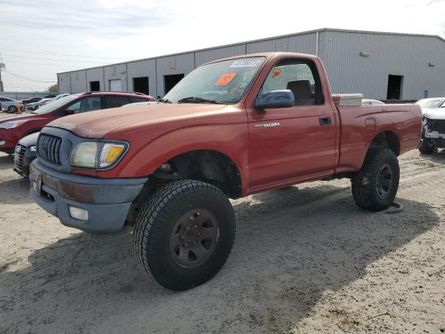 5TENM92N54Z388467 - 2004 TOYOTA TACOMA PRERUNNER RED photo 1