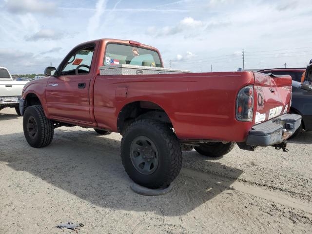 5TENM92N54Z388467 - 2004 TOYOTA TACOMA PRERUNNER RED photo 2