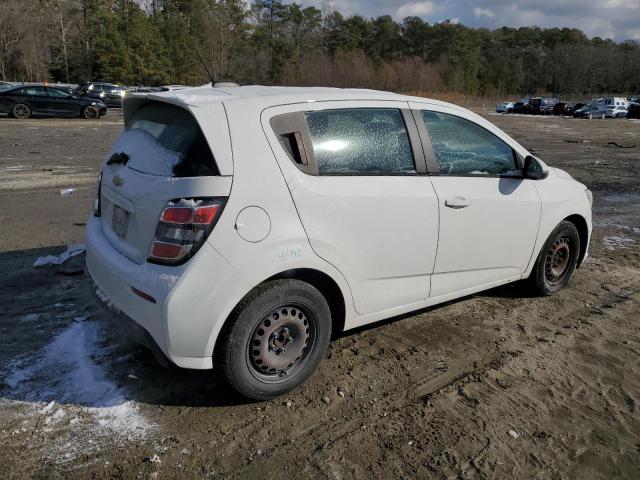 1G1JG6SGXH4170103 - 2017 CHEVROLET SONIC WHITE photo 3