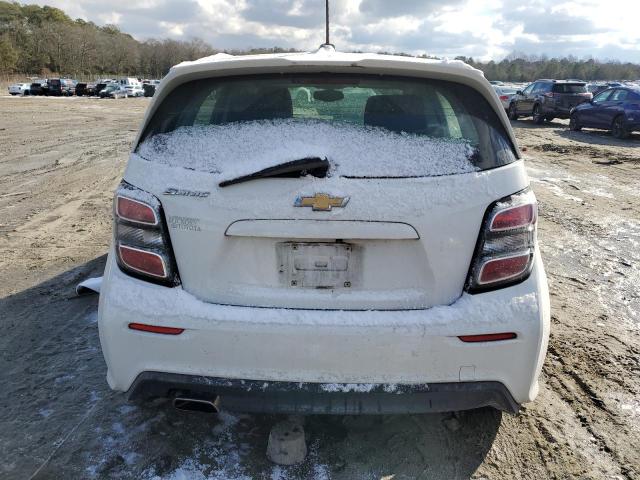1G1JG6SGXH4170103 - 2017 CHEVROLET SONIC WHITE photo 6