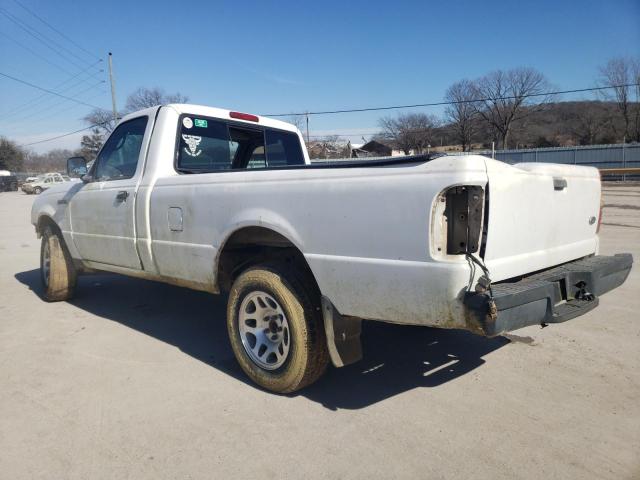 1FTYR10E85PA61752 - 2005 FORD RANGER WHITE photo 2