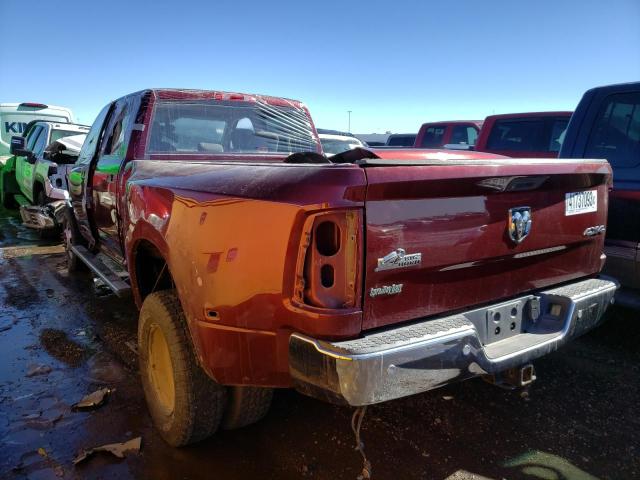 3C63RRHL4GG182529 - 2016 RAM 3500 SLT BURGUNDY photo 2