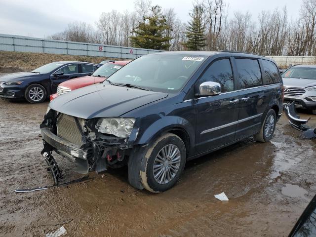 2C4RC1CG3ER455452 - 2014 CHRYSLER TOWN & COU TOURING L BLACK photo 1