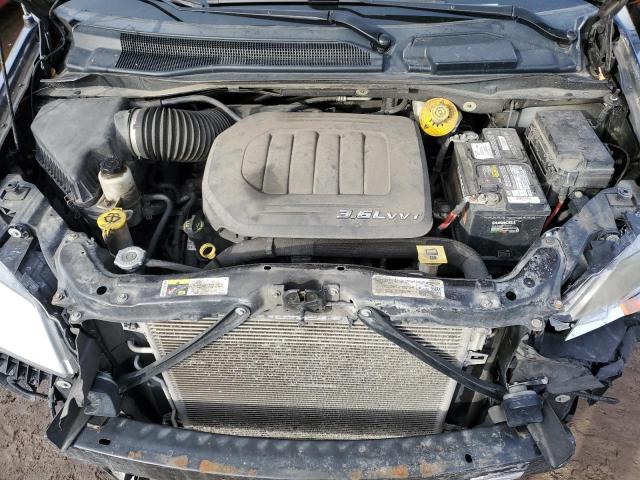 2C4RC1CG3ER455452 - 2014 CHRYSLER TOWN & COU TOURING L BLACK photo 12